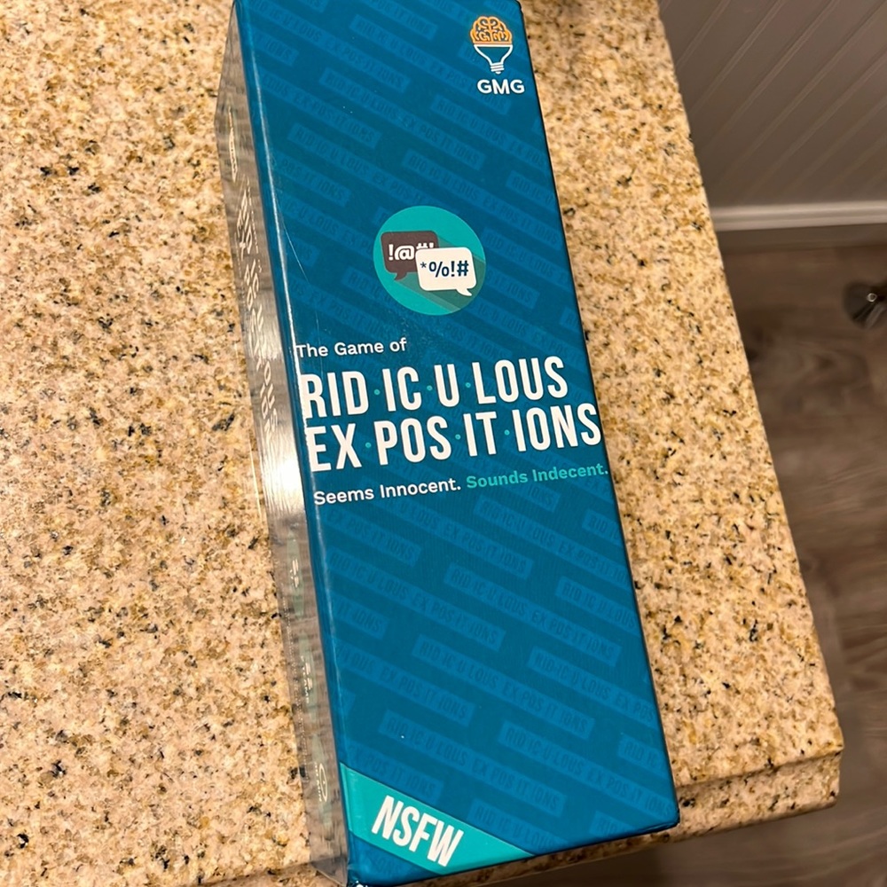 Game, Ridiculous Expositions. Hilarious Card Party Game